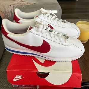 Nike Cortez Classic White Red Sneakers